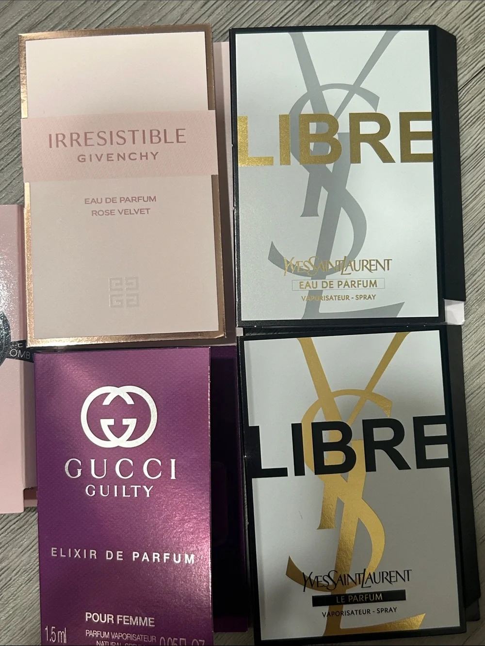 Assorted Designer Luxury Mini Perfumes - Gucci YSL Givenchy Victor&Rolf NWT